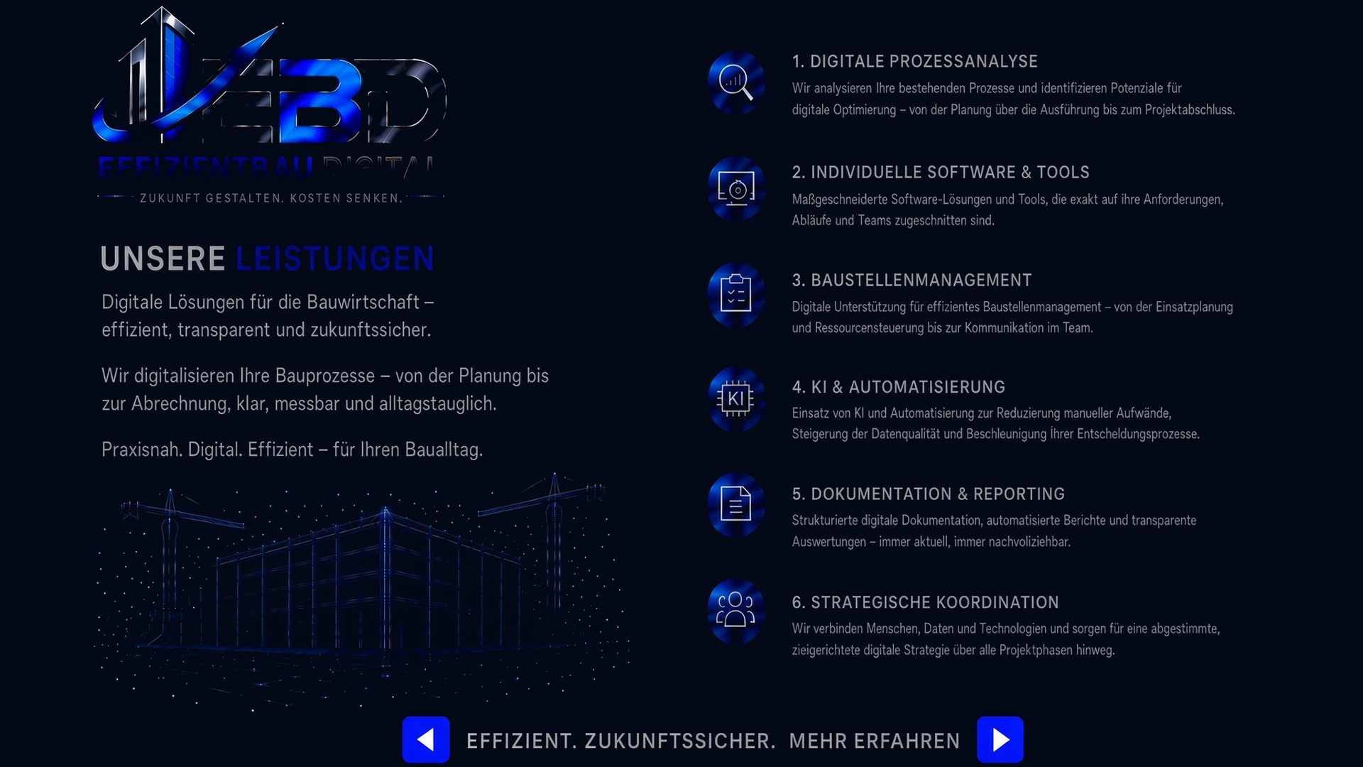 EBD Unsere Leistungen
